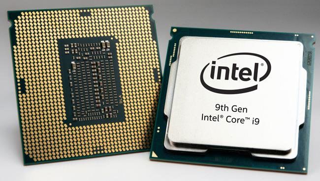 Photo réelle : Processeur (CPU)